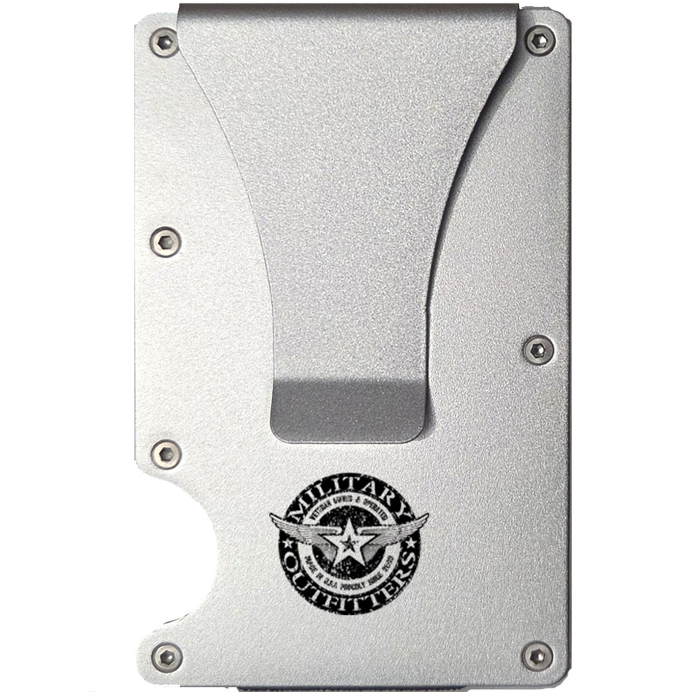 Popeye the Sailor Don't Mess with the U.S. Metal-Plate Cardholder Veteran Men's Wallet - Image 2