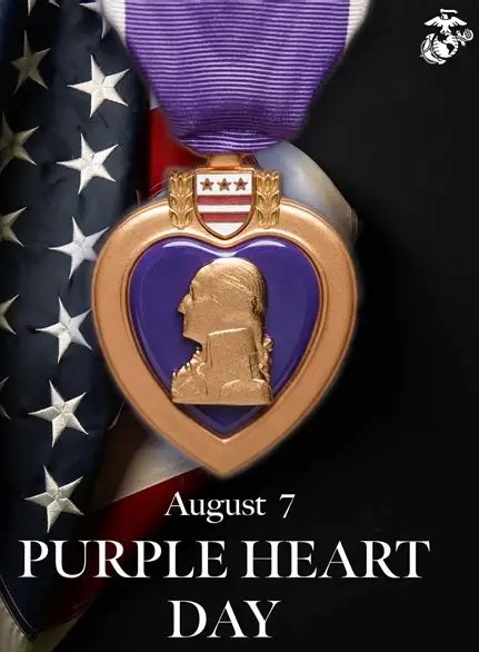 Marine Corps: Purple Heart Day 2026